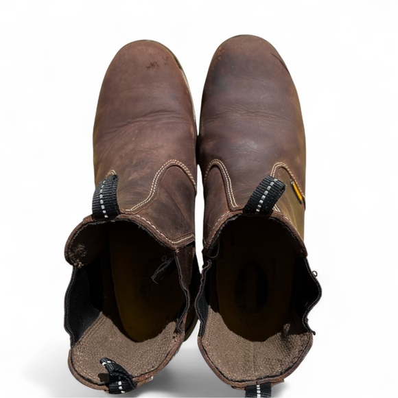Dewalt Steel Toe Safety Work Boots Radial Brown Leather Excellent Men Size 11 - Picture 4 of 7